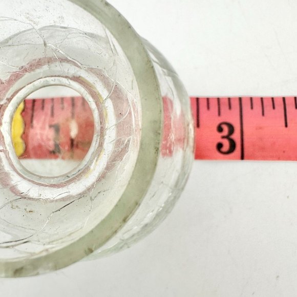 Set of 5 Vases Clear Glass Misc Shapes and Sizes - Picture 4 of 16